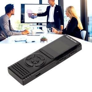 NEW in Box ~32G Portable handheld Black Voice Activated Digital Recorder Ymio